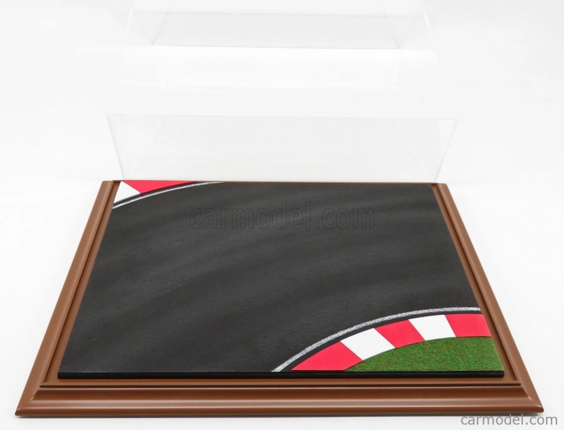 Atlantic Vetrina display box Diorama Base Pista - Racetrack Base - Lungh.lenght Cm 42.5 X Largh.width Cm 31.3 X Alt.height Cm 12.5 (altezza Interna Cm 11.3) 1:18 Plastový Displej