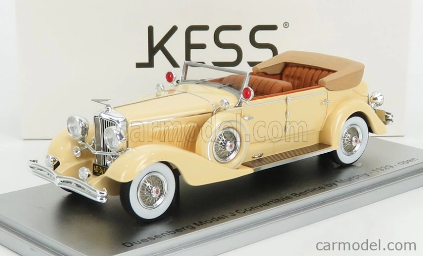 Kess-model Duesenberg Model J Cabrio Berline By Murphy Open 1929 1:43 Cream