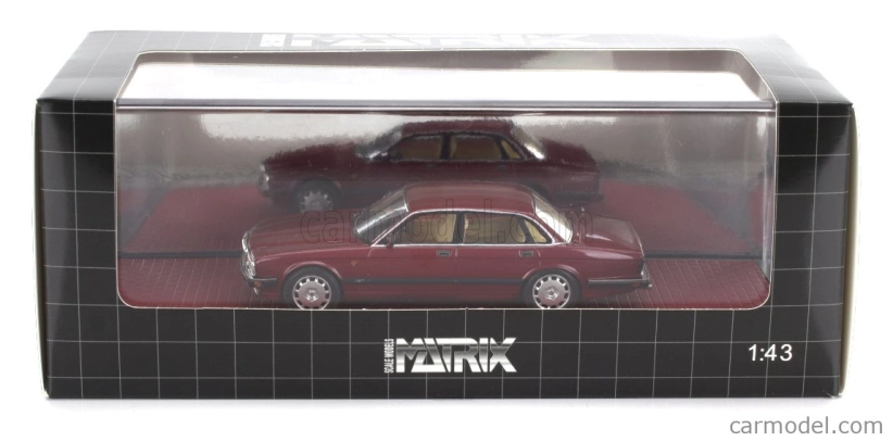 Modely v mierke Matrix Jaguar Xjr (xj40) 1991 1:43 Červená