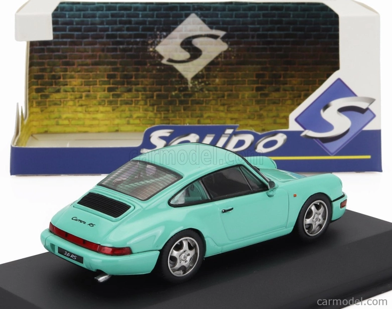 Solido Porsche 911 964 Rs Clubsport Coupe 1994 1:43 Světle Zelená