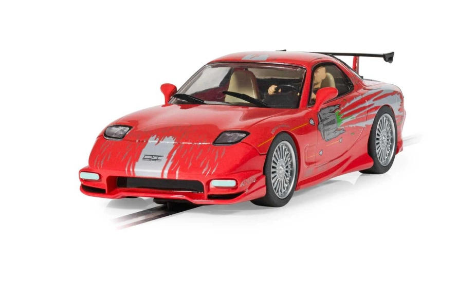 Autíčko Film & TV SCALEXTRIC C4592 - The Fast And The Furious - Mazda RX7 - Dom Turetto (1:32)
