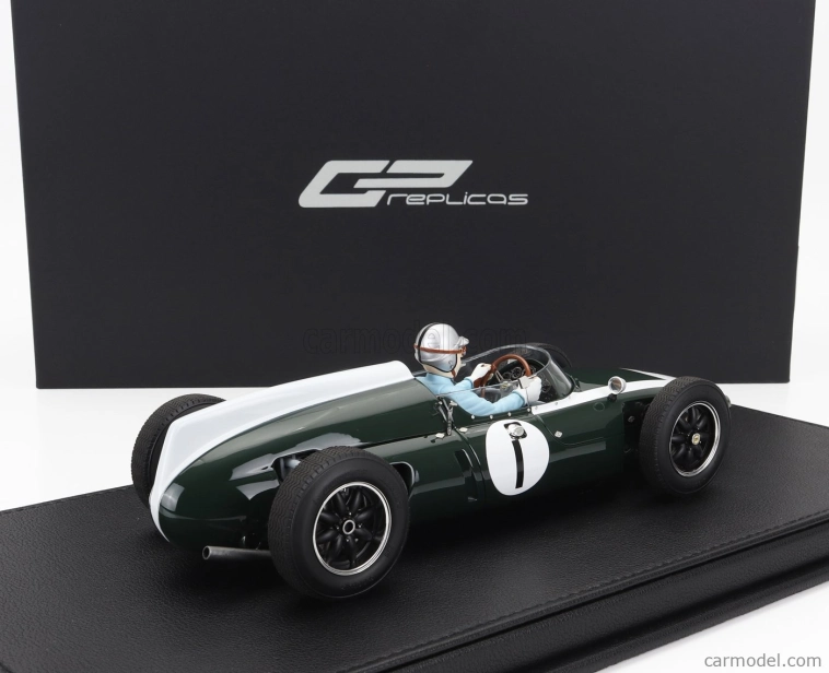 Gp-replicas Cooper F1 T53 N 1 Jack Brabham 1:18, tmavě zelená