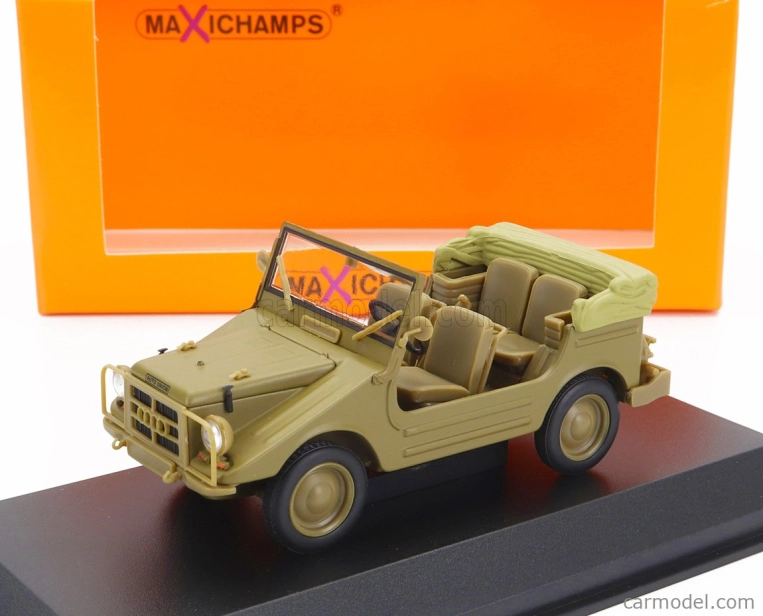 Minichamps DKW Munga Cabriolet Open 1965 1:43 Military Khaki