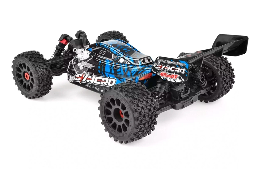 RC auto SYNCRO – BUGGY 2WD 3-4S – RTR, modrá