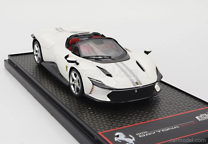 Bbr-models Ferrari Daytona Sp3 Open Roof Icona 2022 1:43 Bianco - Matná biela