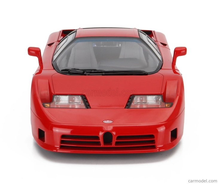 Bugatti Eb110 1991 v mierke 1:12 Červená