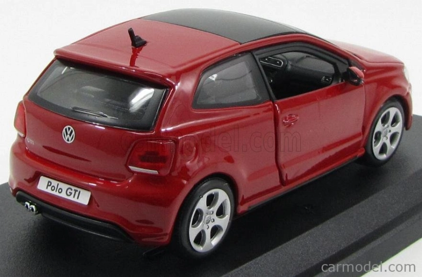 Bburago Plus VW Polo GTI Mark 5 1:24 červená
