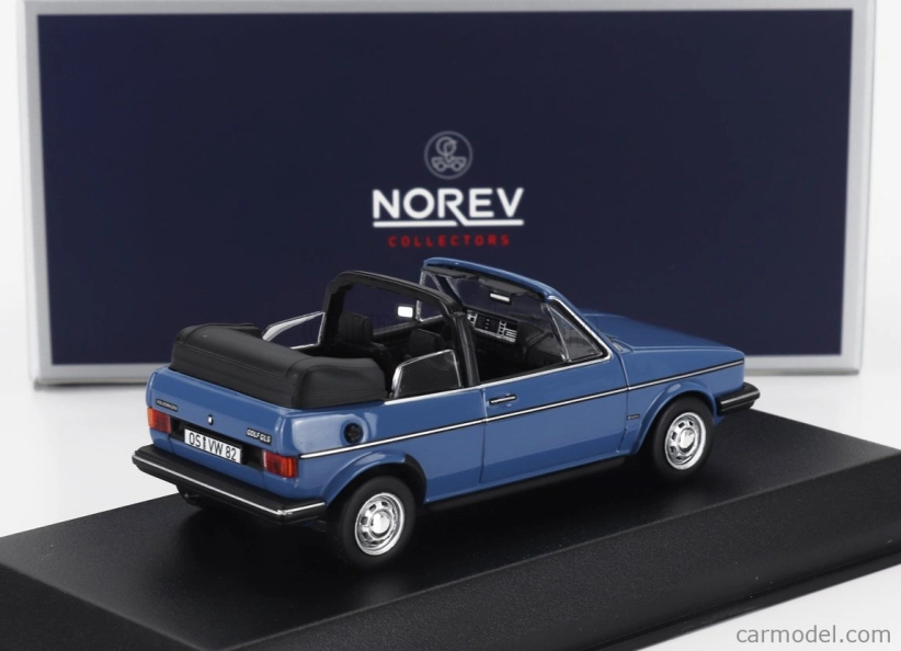 Norev Volkswagen Golf Cabriolet Open 1981 1:43 Blue