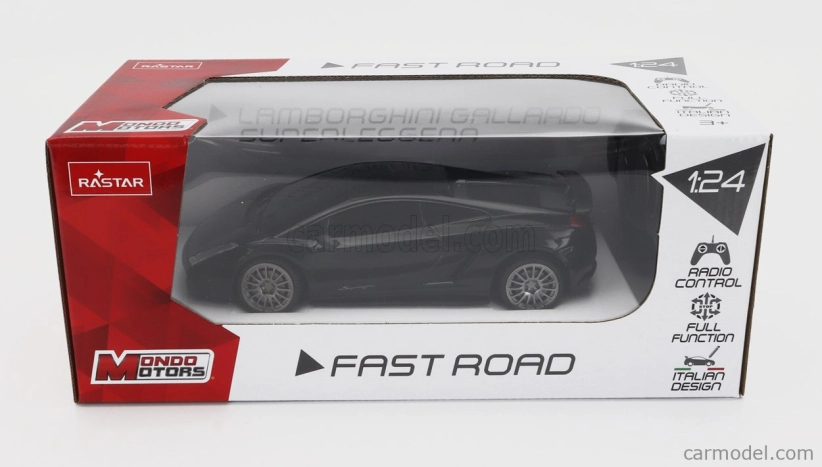 Mondomotors Lamborghini Gallardo Superleggera 2007 1:24 Black