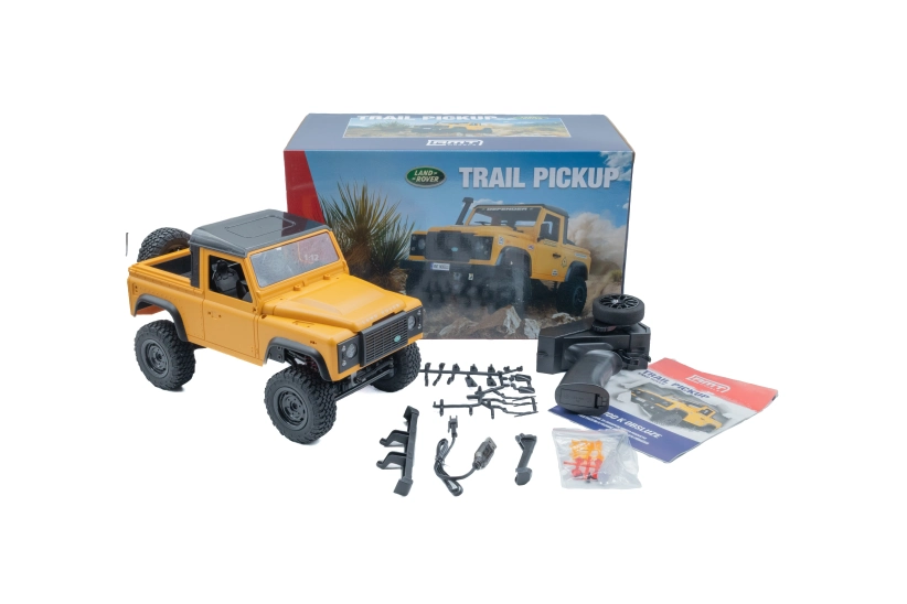 RC auto Land Rover Trail V2 1/12 RTR 4WD, žlutá