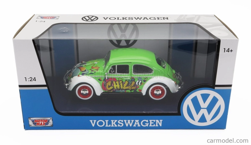 Motor-max Volkswagen Beetle Kafer Maggiolino Graffiti 1966 1:24 Různé