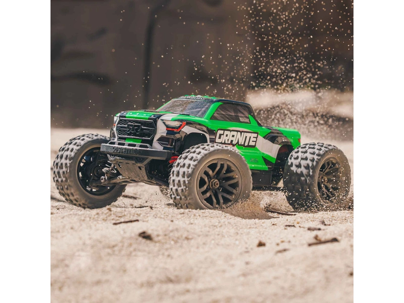 RC auto Arrma Granite Grom 1:18 4WD Smart RTR, zelené