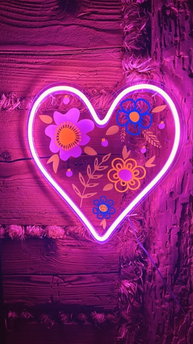 2Kids Toys LED NEON LIGHT lampička Srdce