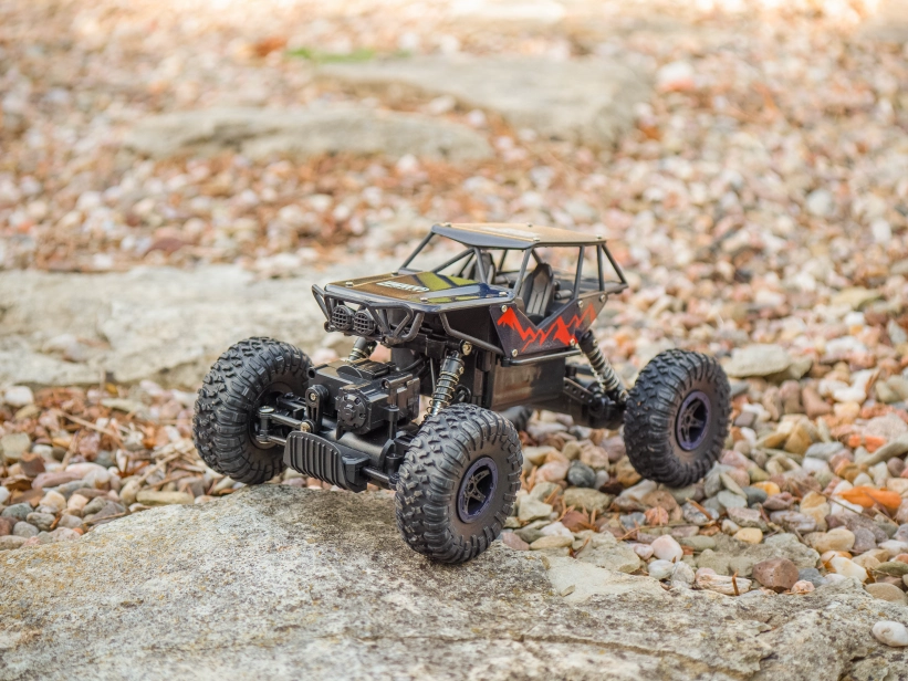 RC auto RMT Rock Buster, modrá + náhradná batéria