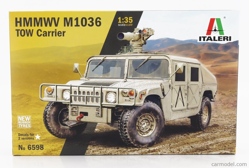 Italeri Hummer M1036 Hmmwv Vojenský ťahač 1966 1:35 /