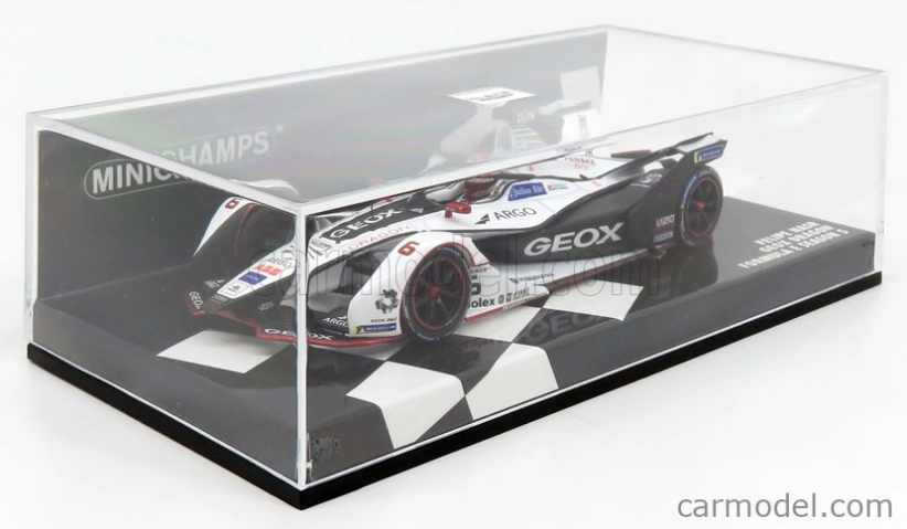 Minichamps Penske Formula-e Ev-3 Team Geox Dragon N 6 Sezóna 2018-2019 F.nasr 1:43 Biela
