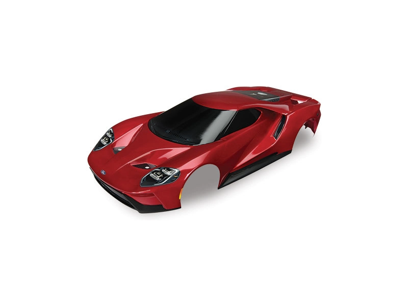 Traxxas karoséria Ford GT červená: 4-Tec 2.0