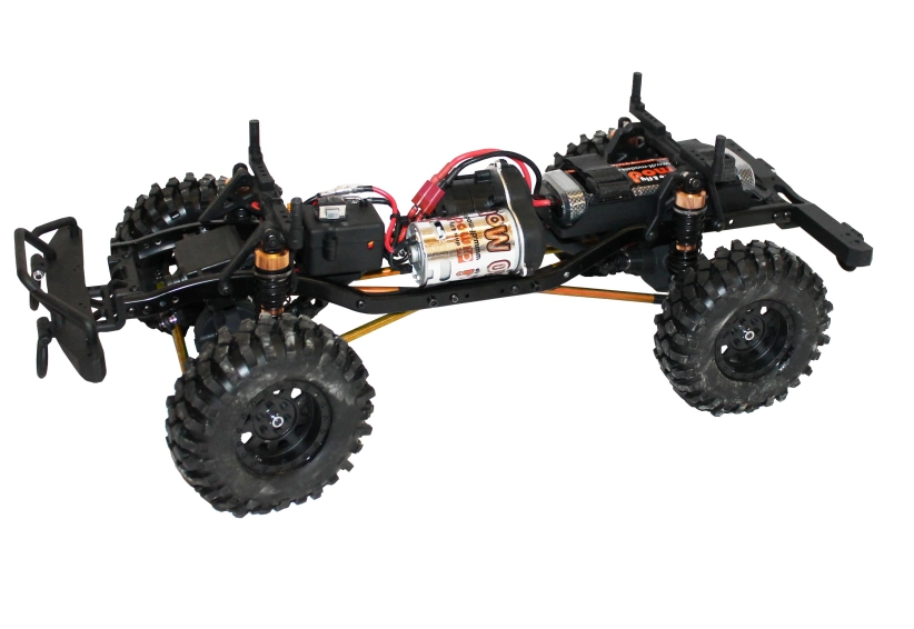 RC auto DF-4S crawler, červená