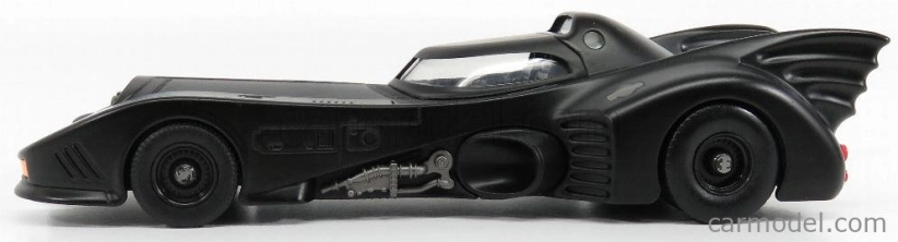 Jada Batman Batmobile Movie 1989 s figúrkou Batmana 1:24 Matt Black