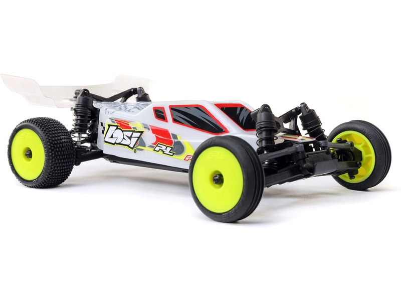 RC auto Losi Micro-B 1:24 RTR, biele