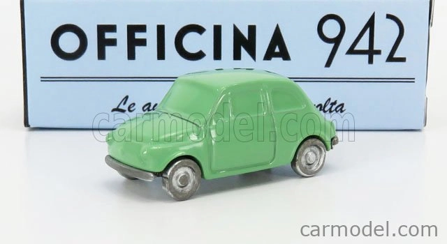 Officina-942 Fiat Nuova 500 1957 1:76 Zelená