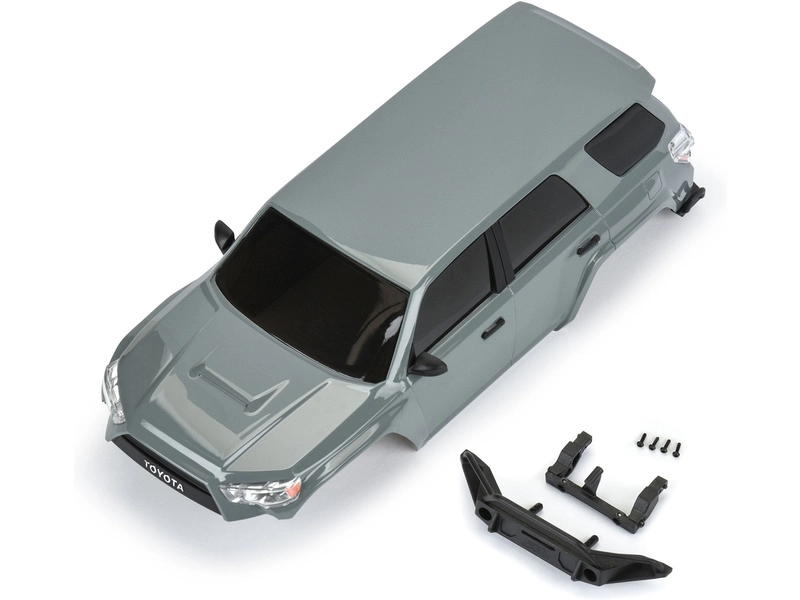 Karoséria Pro-Line 1:24 2024 Toyota 4Runner rázvor 132 mm, sivá, zostavená: Axial SCX24