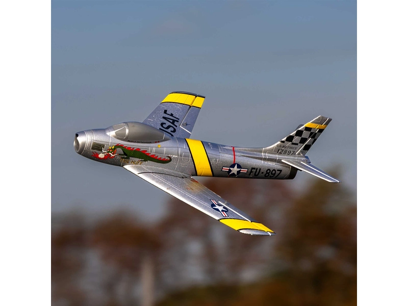 RC letadlo E-flite F-86 Sabre 0.44m BNF Basic