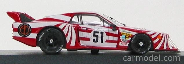 Najlepší model Lancia Beta Montecarlo Turbo Team Lancia Corse N 51 24h Le Mans 1980 B.darniche - H.heyer - T.fabi 1:43 červená biela