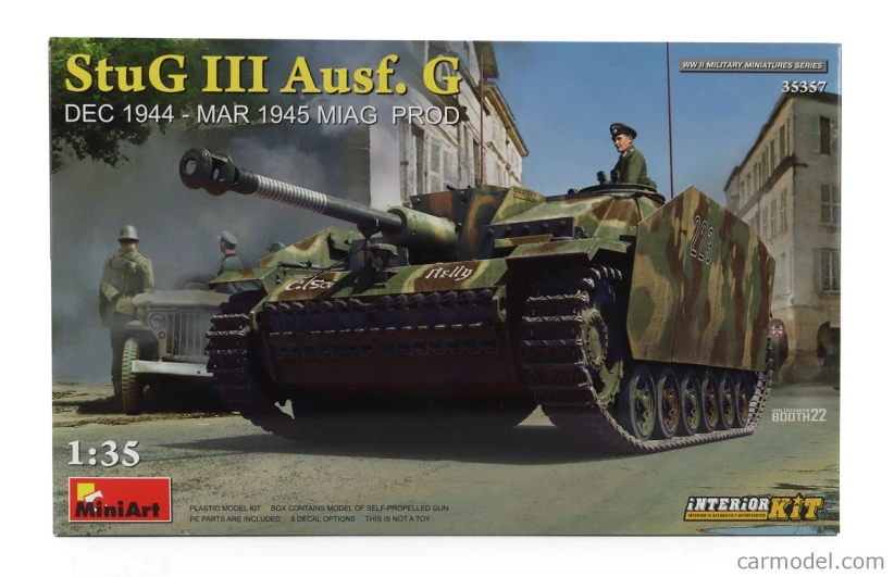 Miniart Tank Stug Iii Ausf. G Military 1944 1:35 /