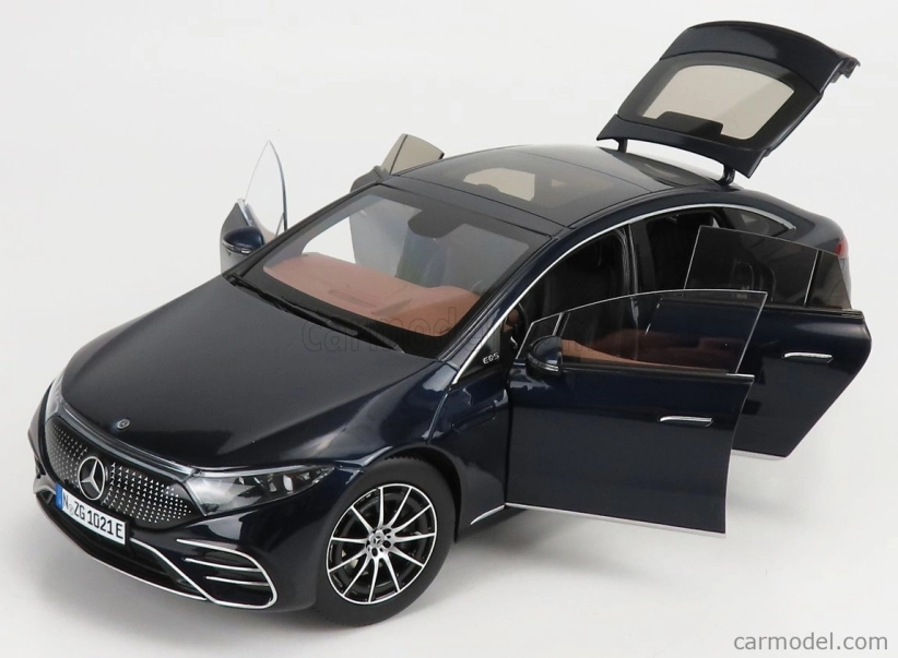 Nzg Mercedes benz Eqs Amg Line (v297) 2022 1:18 Nautik Blue
