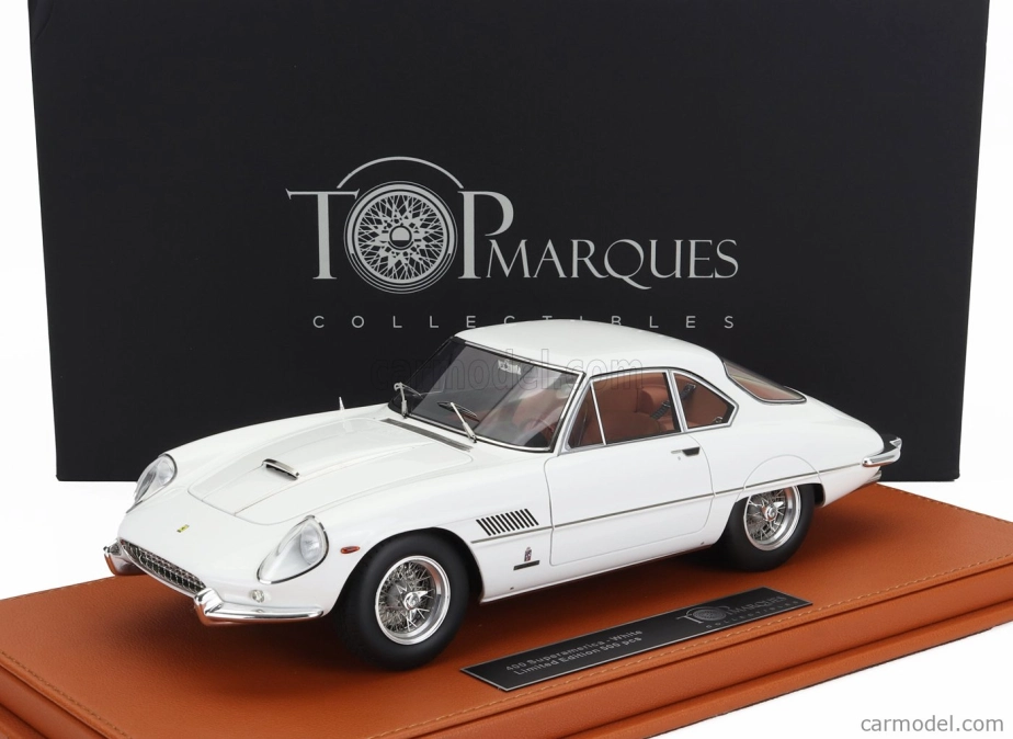 Topmarques Ferrari 400sa Superamerica 1-series Coupe 1961 1:18 Bílá