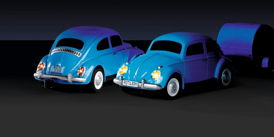 RC auto VW Beetle s přívěsem RTR 1:87