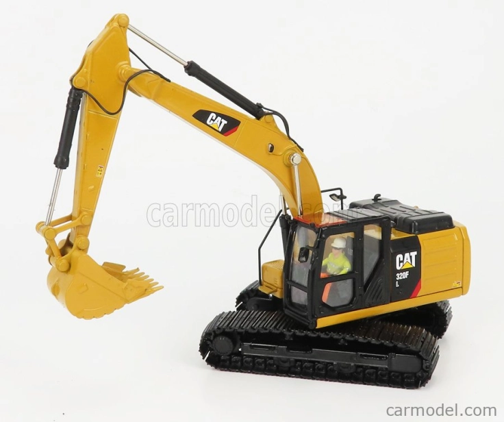 Dm-models Caterpillar Cat320f L Escavatore Cingolato - traktor hydraulické rýpadlo 1:50 žltá čierna