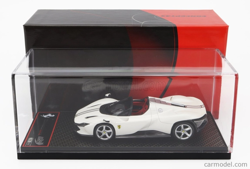 Bbr-models Ferrari Daytona Sp3 Open Roof Icona 2022 1:43 Bianco - Matná biela