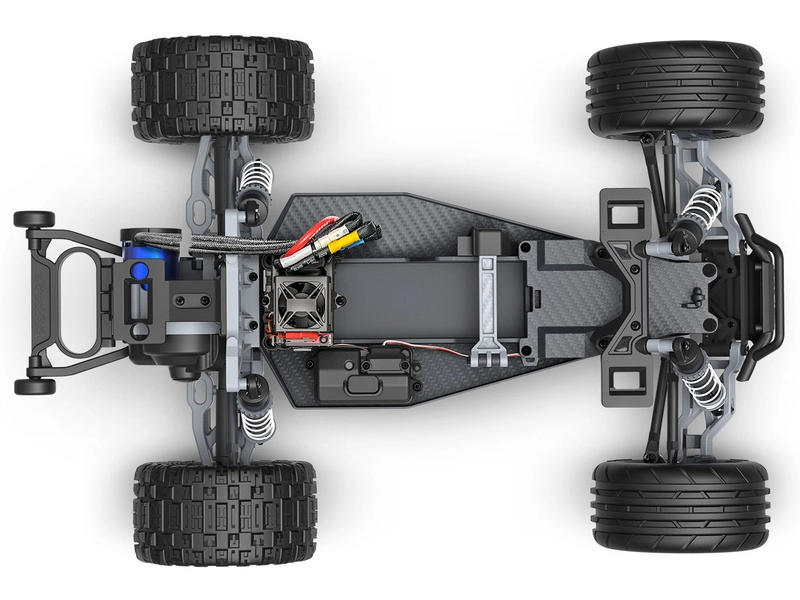 Traxxas Rustler 1:10 VX3 RTR čierny