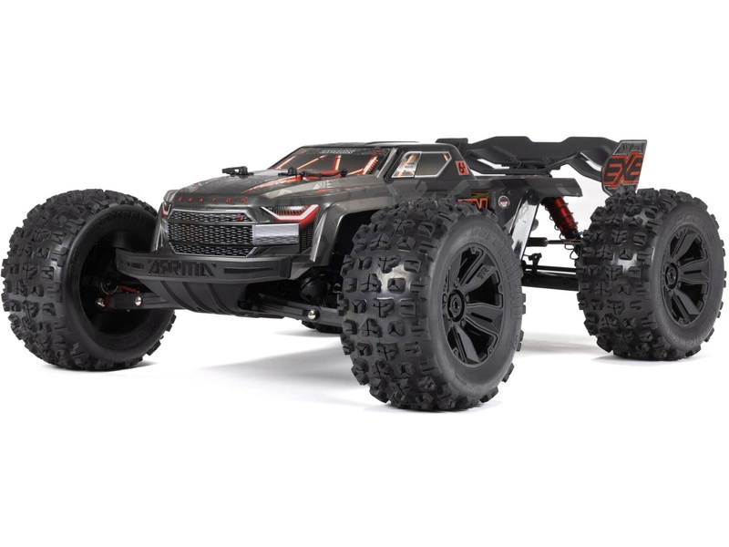 RC auto Arrma Kraton 6S BLX 1:8 4WD EXtreme Bash RTR, černá