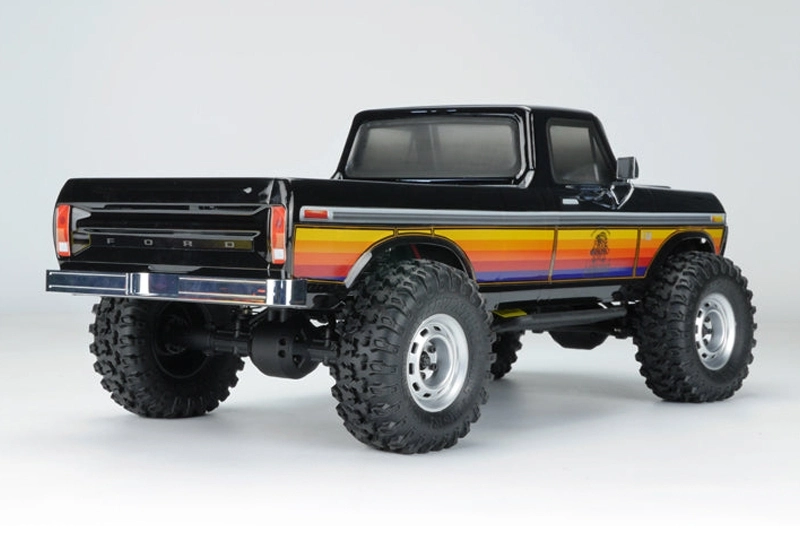 SCA-1E 2.1 FORD F150 truck RTR, černý (rozvor 313mm), Oficiálně licencovaná karoserie