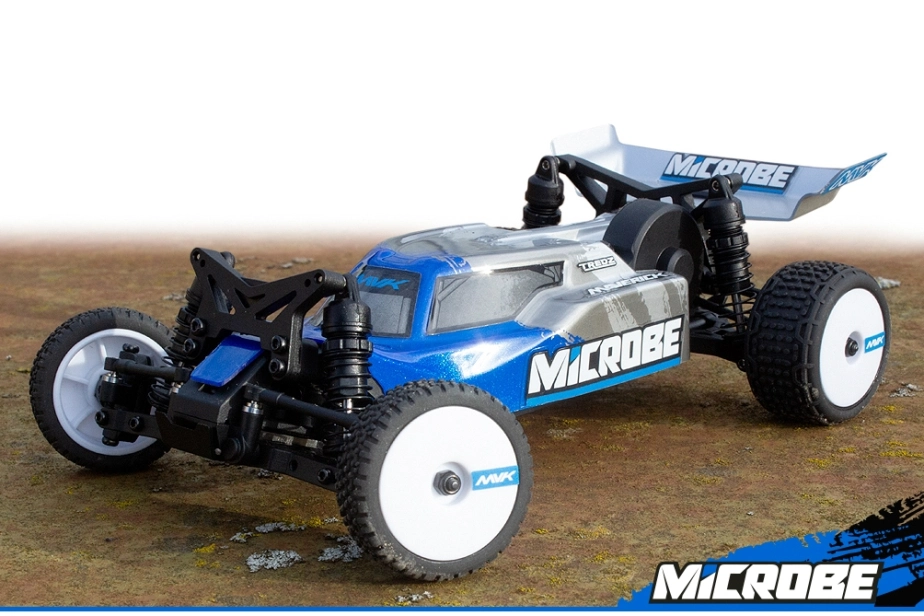 Maverick Microbe 1/24th Buggy - modrá