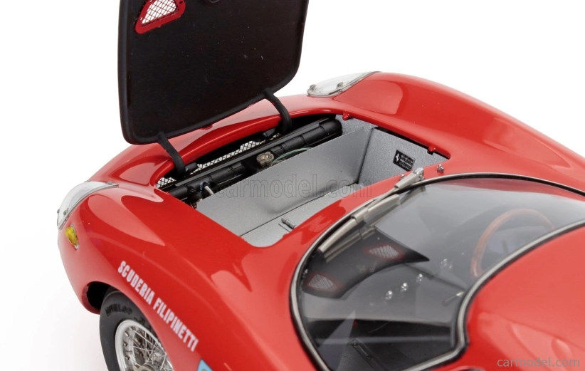 Cmc Ferrari 250lm Ch.n5899 Team Scuderia Filipinetti N 31 Winner Monza 1964 Nino Vaccarella 1:18 Červená