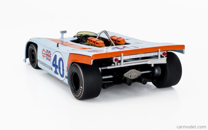 Werk83 Porsche 908/03 Spider Team John Wyer Automotive Engineering Gulf N 40 2nd Targa Florio 1970 Pedro Rodriguez - Leo Kinnunen 1:18 Světle Modrá Oranžová