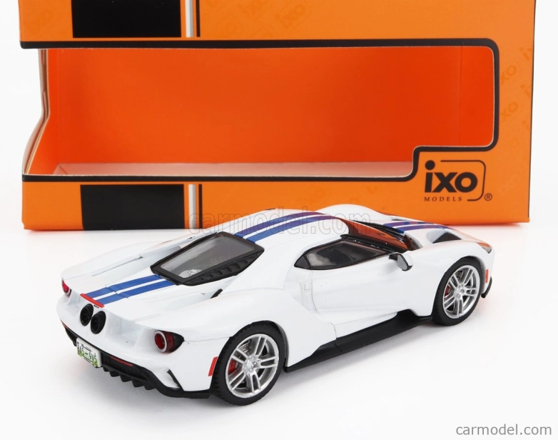 Ixo-models Ford usa Gt 2017 1:43 Bílá Modrá
