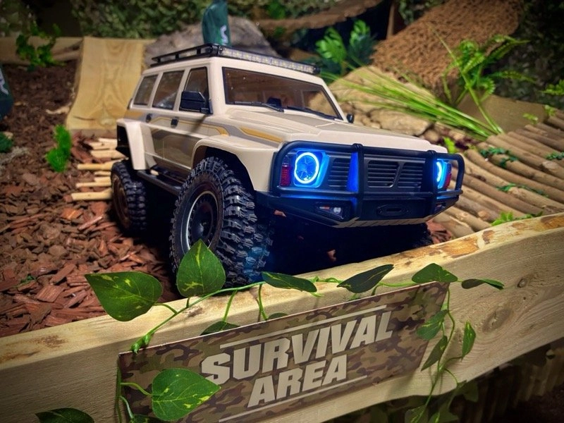 Absima CR4.4 PATROL 1:10 RTR bílý/krémový