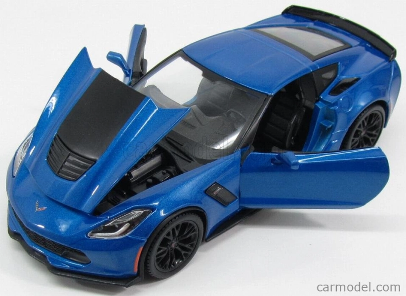 Maisto Chevrolet Corvette Z06 C7 Coupe 2015 1:24 Blue Met