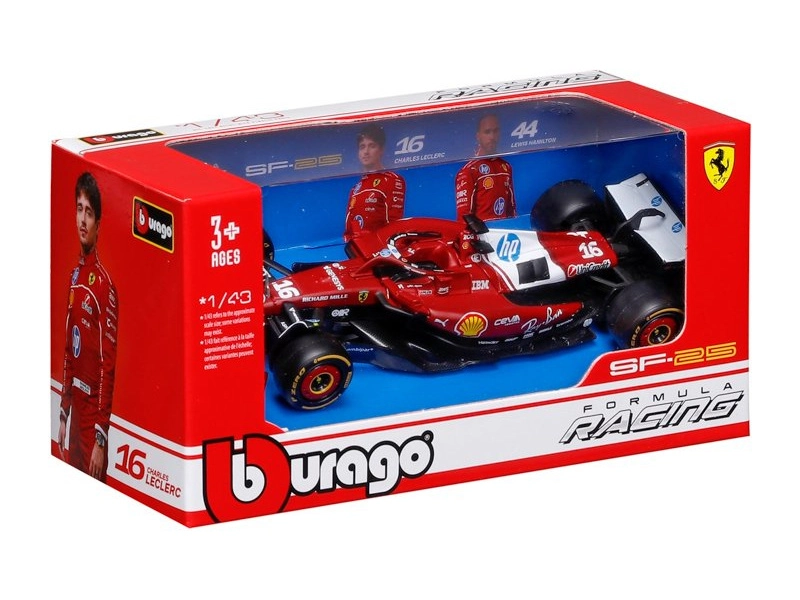 Bburago Ferrari SF-25 (2025) 1:43 #16 Leclerc