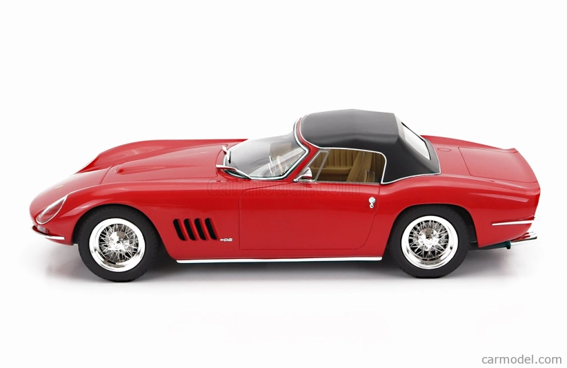 Maxima Ferrari 250 Gt Nembo Spider Soft-top Closed #1777gt 1965 1:18 Červená Beige