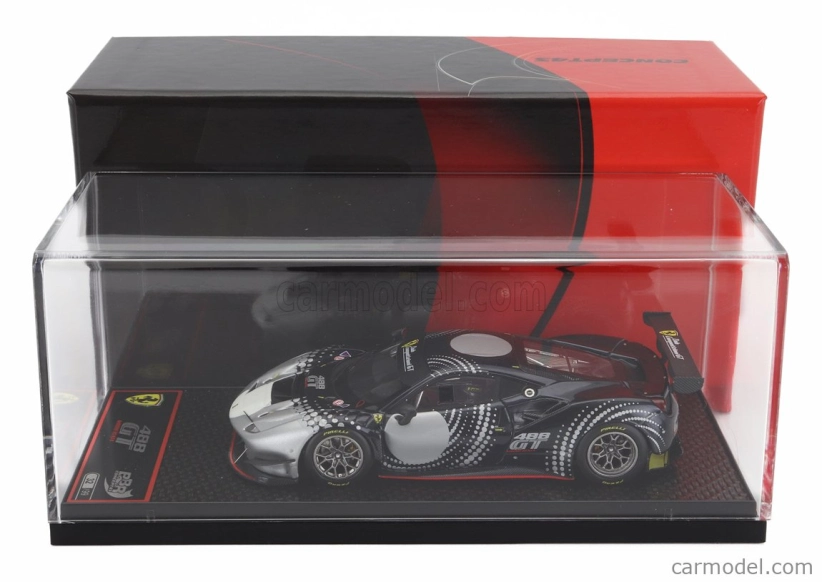 Bbr-models Ferrari 488 Gt Modificata 2020 1:43 Modrá strieborná
