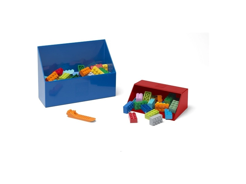 LEGO naberačka na kocky sivá/čierna, súprava 2 ks
