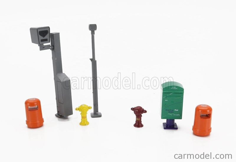 Tiny toys Accessories Set Transenne Street - Barricades - Semaforo - Traffic-lights 1:43 /