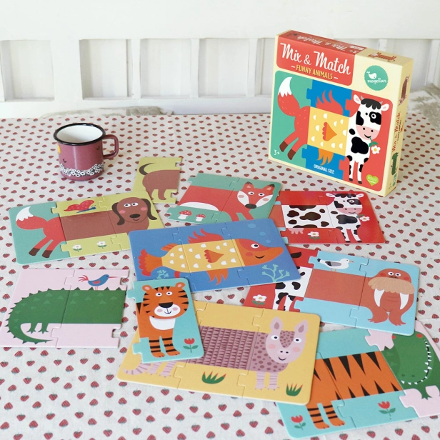 Magellan Mix & Match puzzle Zvířátka