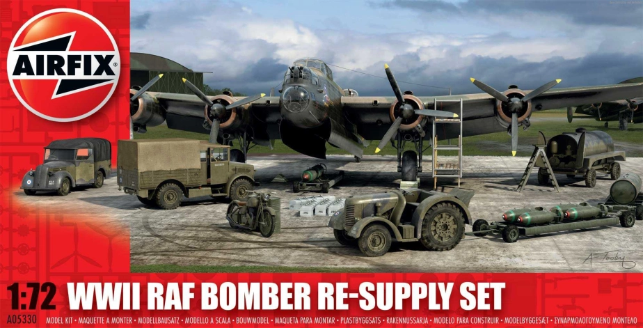 Airfix dioráma Bomber Re-supply súprava (1 : 72)